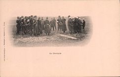 VINTAGE POSTCARD Militaria criticism