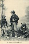 CPA En Savoie Montreurs de marmottes Marmotte Folklore TOP