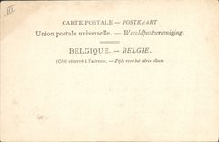 VINTAGE POSTCARD Zoological garden Antwerp Dromedaries