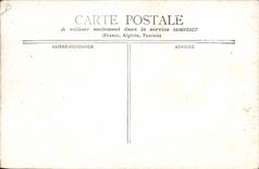 VINTAGE POSTCARD Zoological garden of acclimation of Paris the car with Spangled Monkey