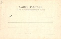 VINTAGE POSTCARD Interior Thiers of a cutlery TOP