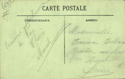 VINTAGE POSTCARD Thiers Cutlery on Durolle