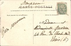 CPA De St Nazaire au Croisic Marais salants du Bourg de Batz a Saille Paludiere portant sa gede chargee de sel 