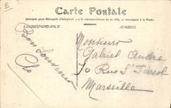 VINTAGE POSTCARD the Saline ones of Hyeres Collects salt TOP