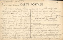 VINTAGE POSTCARD Banque Aveyron Villefranche de Rouergue Carries old Mint