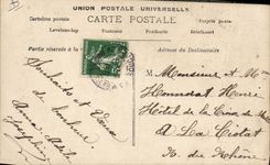 CPA Billet Mille Francs