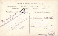 VINTAGE POSTCARD Fantasy Parts