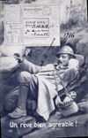 VINTAGE POSTCARD Mandate Chart Militaria Soldier