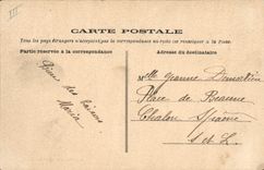 VINTAGE POSTCARD Autun Bank the Savings bank