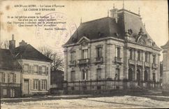 VINTAGE POSTCARD Arcis Bank on Paddle the Savings bank