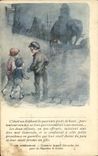 CPA Fantaisie Illustrateur Poulbot Victor Hugo Les Miserables Napoleon Gavroche Elephant