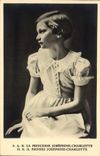 VINTAGE POSTCARD SAR the princess Josephine Charlotte