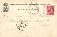 VINTAGE POSTCARD Luxemburh