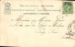 CPA Luxemburg Elisabeth Hilda Charlotte Maria Adelheid 