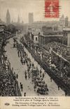 VINTAGE POSTCARD the crowning of the king George V June 1911 Coming from the place of Trafalgar