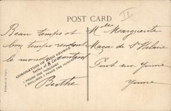 CPA Le couronnement du roi George V Juin 1911 Venant de la place de Trafalgar