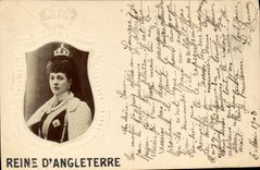 CPA Reine d'Angleterre