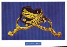 VINTAGE POSTCARD St George' S spurs