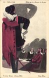 VINTAGE POSTCARD Fantasy Illustrator the theater Victor Hugo Ruy Blas Ricqles