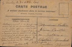 VINTAGE POSTCARD Fantasy Illustrator Ponds of Villebon