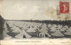 CPA Militaria Camp du Ruchard Camp sous tentes 