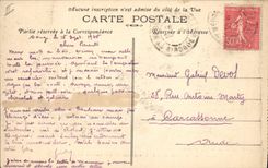 CPA Militaria Camp militaire de Souge Une piece d'artillerie