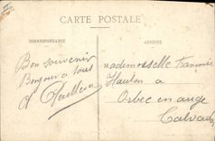 CPA Militaria Camp de Chalons Vue des tentes