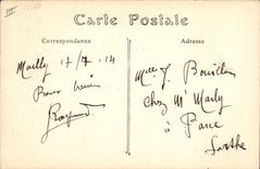 CPA Militaria Camp de Mailly Artillerie de campagne Passage d'un fosse