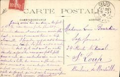 VINTAGE POSTCARD Militaria Camp of Carpiagne tents