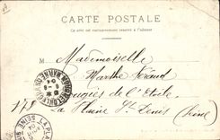 VINTAGE POSTCARD Militaria Camp of Trawl-nets Re-examined of July 14th