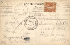 VINTAGE POSTCARD Paris Museum of Natural history Camel female