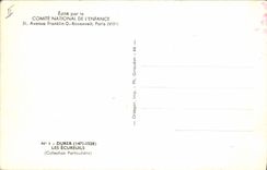 VINTAGE POSTCARD To last the squirrels