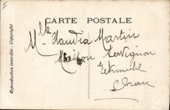 CPA Edmond Rostand Chantecler Le amtin du coq 