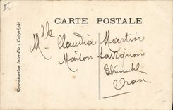 VINTAGE POSTCARD Edmond Rostand Chantecler the anthem with the sun