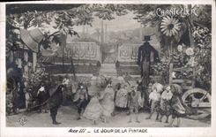 CPA Edmond Rostand Chantecler Le jour de la pintade