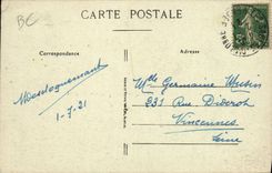 CPA Folklore Marais Salants Les Sables d'Olonne Les marais salants Vue generale du port Bateaux