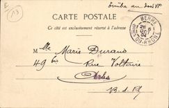 VINTAGE POSTCARD Folklore Salt-water Marshes Berre Saline salt Houses