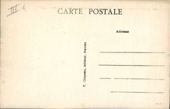 VINTAGE POSTCARD Folklore Salt-water Marshes Croisic salt-water Marshes Train station and the Mount Spirit