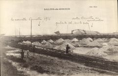 CPA Folklore Marais Salants Salins de Giraud