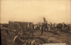 VINTAGE POSTCARD Folklore Salt-water Marshes Island of Noirmoutier Cahrroi known salt