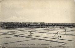 CPA Folklore Marais Salants Le Pouliguen