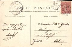 CPA Folklore Marais Salants De St Nazaire au Croizic Croisic Vue generale des marais salants du Pouliguen Bourg de Batz