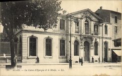 CPA Banque Alais La Caisse d'Epargne et le musee