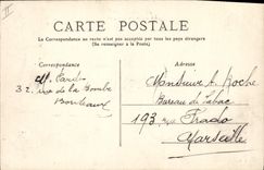 VINTAGE POSTCARD Bank Savings bank Bordeaux