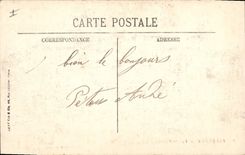 El banco de la POSTAL de la VENDIMIA visto en Ornain y el banco de ahorros barran a duque