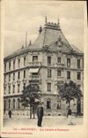 VINTAGE POSTCARD Bank Savings bank Belfort