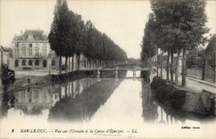 VINTAGE POSTCARD Bank Bar the Duke Seen on Ornain and the Savings bank