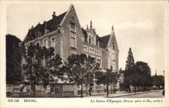 VINTAGE POSTCARD Bank Savings bank Borough