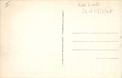 VINTAGE POSTCARD Bank Savings bank Borough