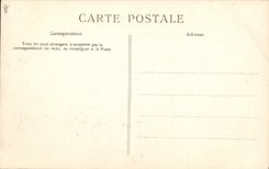 Folklore de Normandía de la POSTAL de la VENDIMIA una corte del caballo de la vaca de la mula del asno del erme